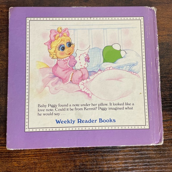 Vintage 1987 Children’s Book A Love Note For Baby Piggy - Picture 3 of 4